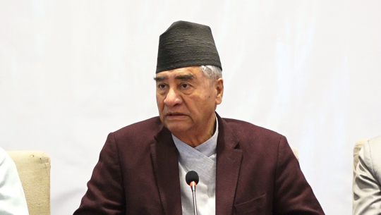 चाडपर्व सामाजिक सम्बन्ध र सांस्कृतिक सौहार्दताका धरोहर हुनः सभापति देउवा