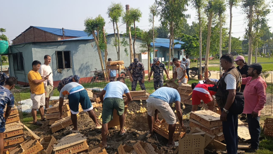 सशस्त्र प्रहरीद्वारा कुखुराका चल्ला बरामद