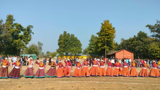 मौलिक पहिरनसँगै संस्कृति जोगाउन अग्रसर शुक्लाफाँटाका महिलाहरू