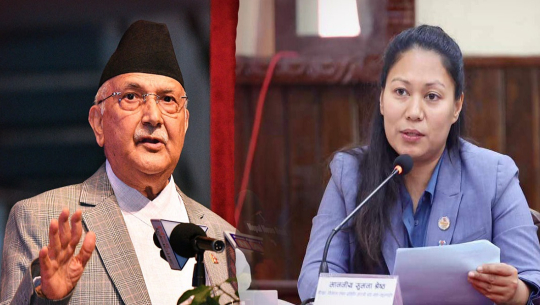 प्रधानमन्त्रीप्रति सुमनाको कटाक्ष– हेलिकप्टरमा जाँदैमा मधेशमा पानी आउँदैन
