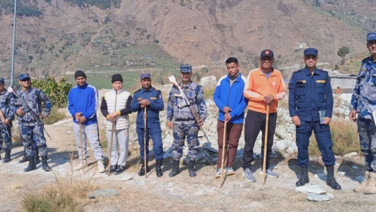 प्रतिनिधिसभा निर्वाचनलाई लक्षित गर्दै दार्चुलामा संयुक्त सुरक्षा गस्ती सुरु