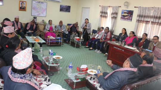 सुदूरपश्चिम प्रदेशसभाको टोलीलाई पोखरामा स्वागत