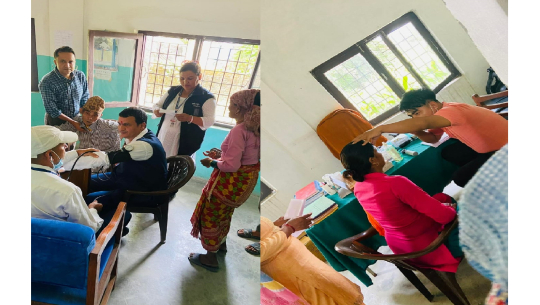 धनगढी-६ को विशेषज्ञ वडा क्लिनिकमा १५१ जनाको उपचार  