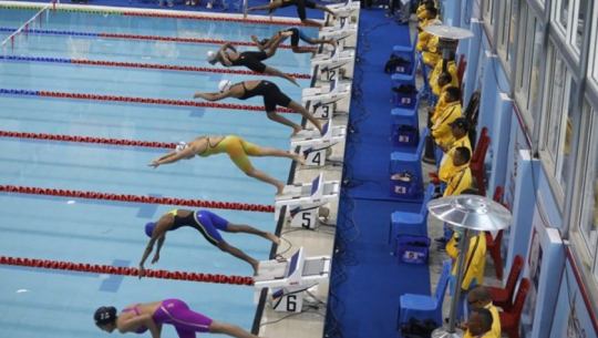 नेपालगन्जमा ‘नेशनल स्विमिङ च्याम्पिनसीप’ हुँदै