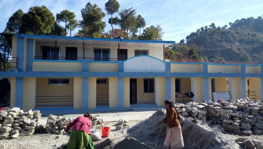 बझाङको पाराकाट्नेमा कोभिड अस्पताल बन्दै