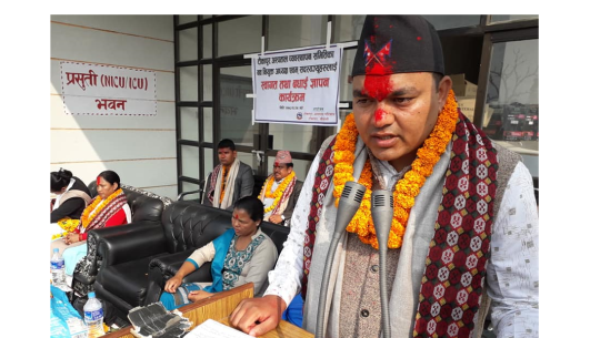 टीकापुर अस्पतालका नवनिर्वाचित अध्यक्ष रावलले भने – टीकापुरबासीको भरोसा टुट्न दिनेछैन