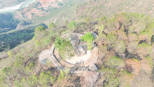 डोटीको ऐतिहासिक तिखागढी नेपाली सेनाद्वारा मर्मत