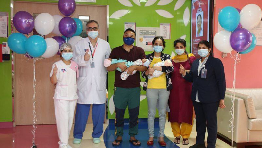 यूएईमा नेपालीले जन्माइन तिम्ल्याहा सन्तान