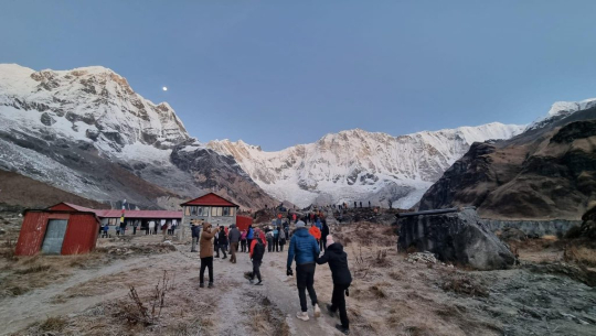 दस महिनामा एक लाख ७७ हजार पर्यटकद्वारा अन्नपूर्ण क्षेत्रको भ्रमण