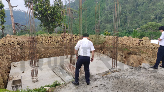 कैलालीको बुढीतोलामा भ्यू टावर निर्माणको कार्य तीन महिनादेखि ठप्प