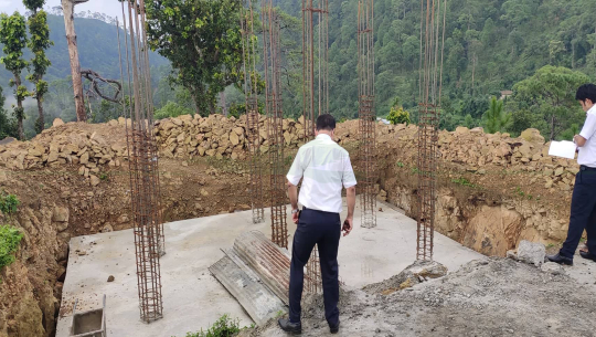 कैलालीको बुढीतोलामा भ्यू टावर निर्माणको कार्य ८ महिनादेखि ठप्प