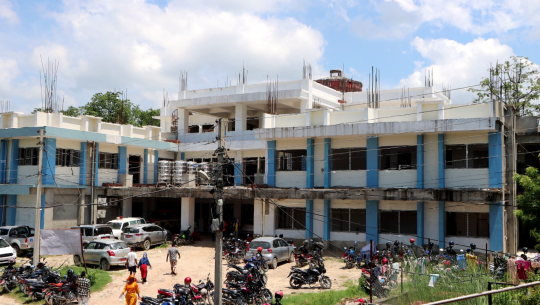 सेती अस्पतालको भवन ६ वर्षदेखि अधुरै, जरिवाना भराउँदा पनि निर्माण अलपत्र