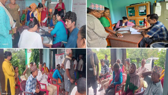 धनगढी–५ को विशेषज्ञ वडा स्वास्थ्य क्लिनिकबाट एकै दिन २९८ जनालाई सेवा