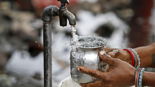 कलुवापुर बजारमा निःशुल्क खानेपानी धारा जडान