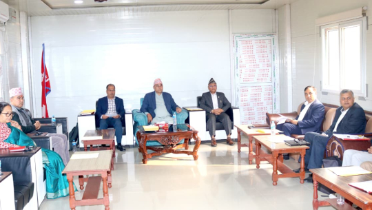 शहीद दशरथ चन्द स्वास्थ्य विज्ञान विश्वविद्यालयमा जनशक्ति विस्ताबारे छलफल 