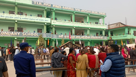  कैलालीमा तीन घण्टामा २.२८ प्रतिशत मत खस्यो