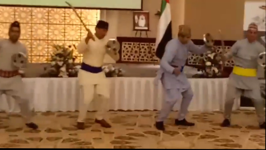 युएईमा सुदूरपश्चिमको छलो नाच